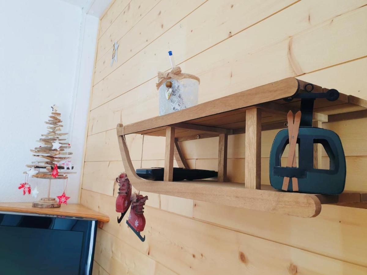 Studio Cabine Vue Sur Pistes Les Angles  Exterior photo