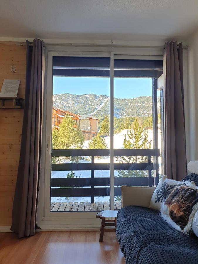 Studio Cabine Vue Sur Pistes Les Angles  Exterior photo