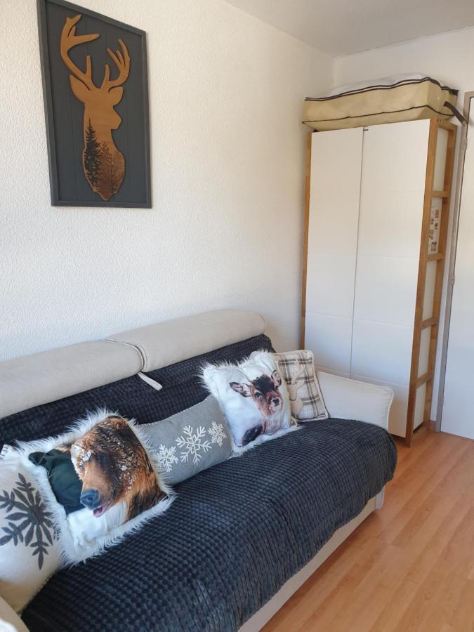 Studio Cabine Vue Sur Pistes Les Angles  Exterior photo